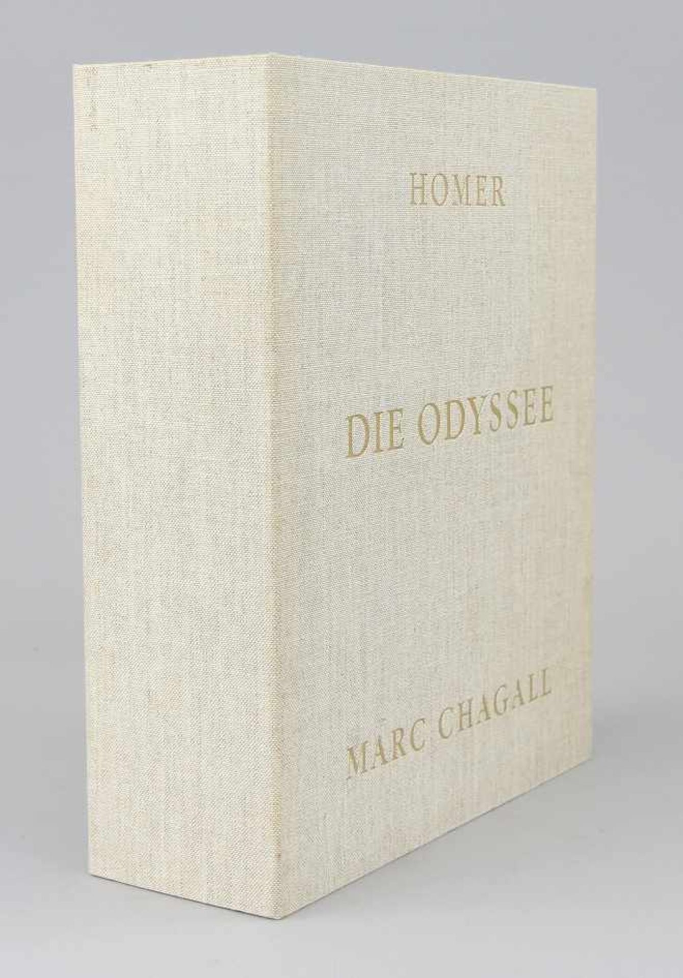 Chagall, Marc (Witebsk 1887 - 1985 Saint-Paul-de-Vence)"Homer", zwei Bände mit 604 Seiten sowie 43 - Bild 2 aus 2