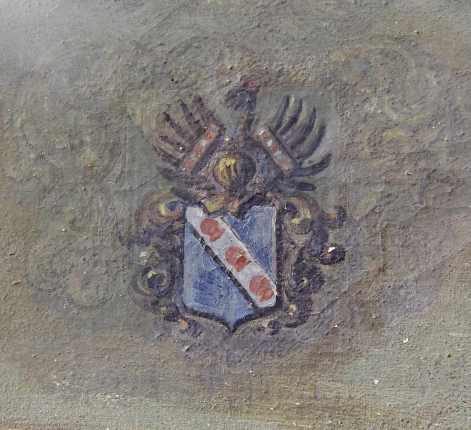 Deutscher Maler des 19/20. Jhd.Gemälde, Öl auf Leinwand, Dreiviertelportrait des Carl Philipp - Image 4 of 4
