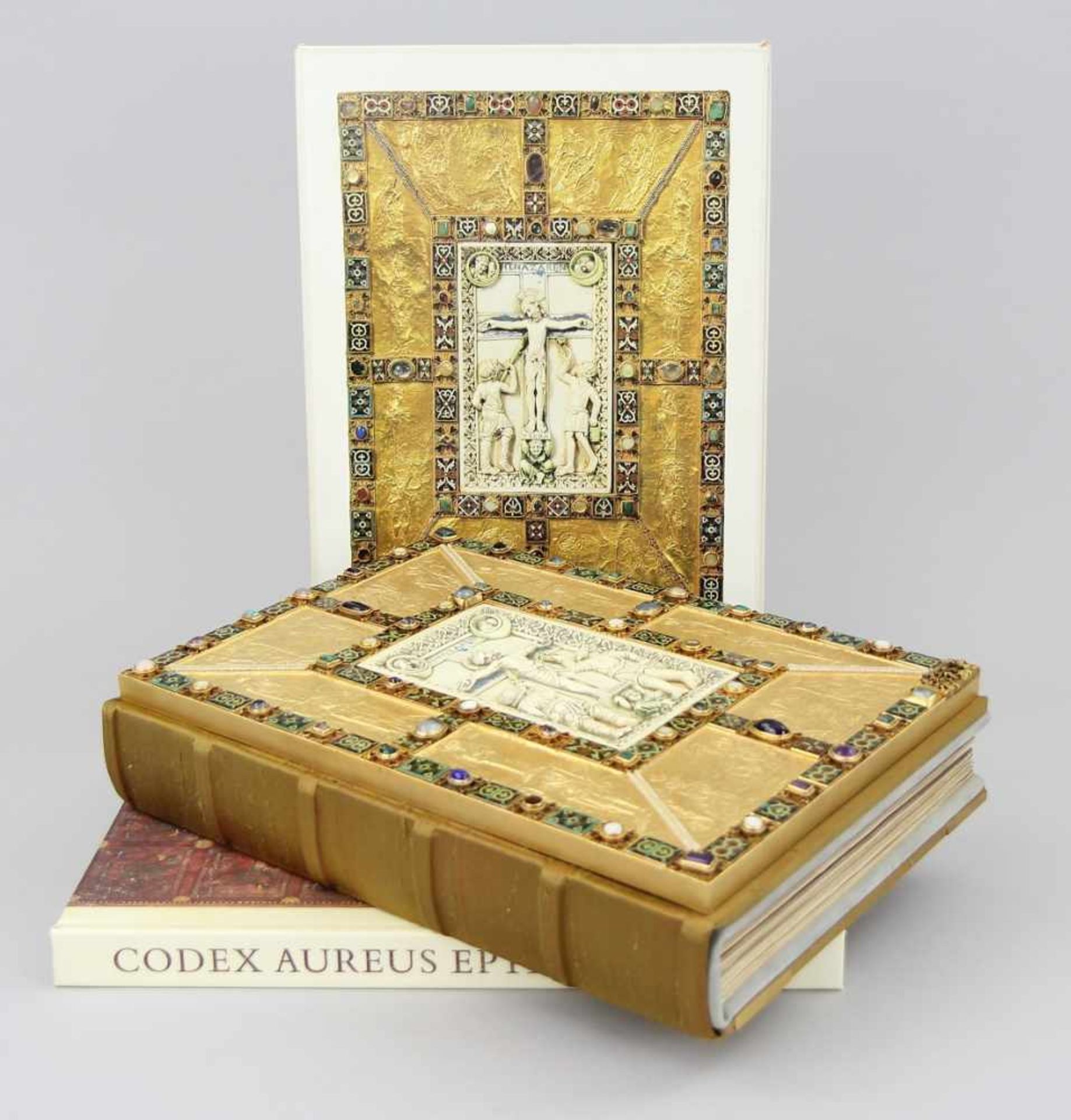 Das Goldene Evangelienbuch von Echternach / Codex Aureus Epternacensis im Prunkeinband135 beidseitig - Bild 5 aus 5