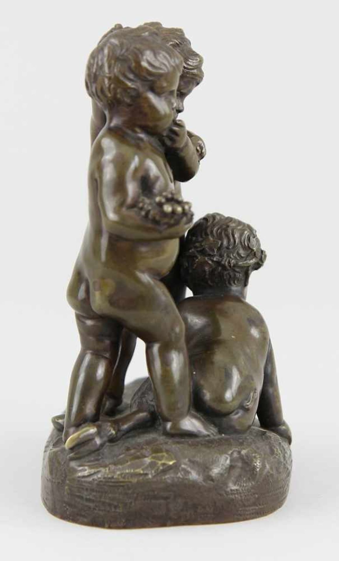 Clodion, Michel Claude (Nancy 1738 - 1814 Paris) nach Bronze gegossen, fein ziseliert und patiniert, - Bild 3 aus 5