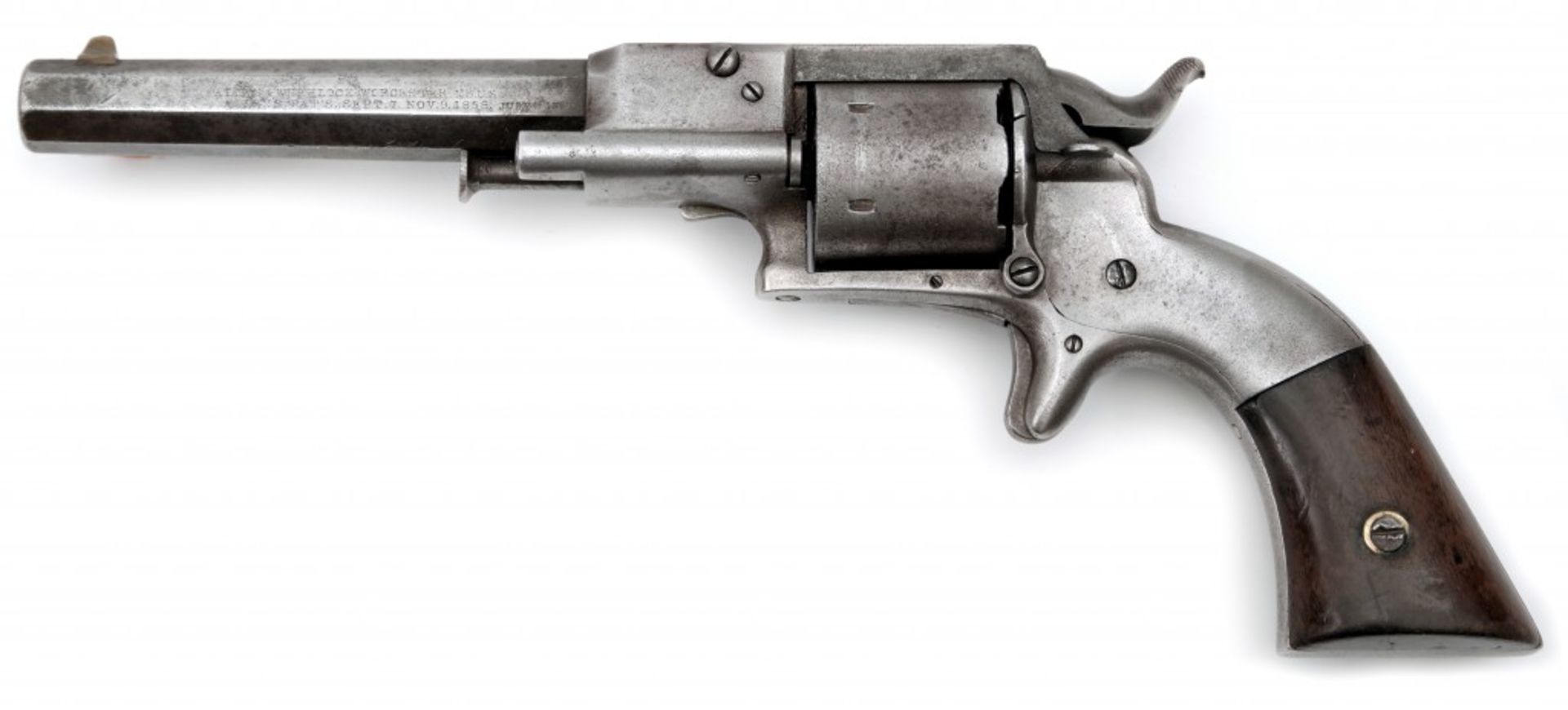 Allen & Wheelock 1st Model Lipfire Side Hammer Revolver