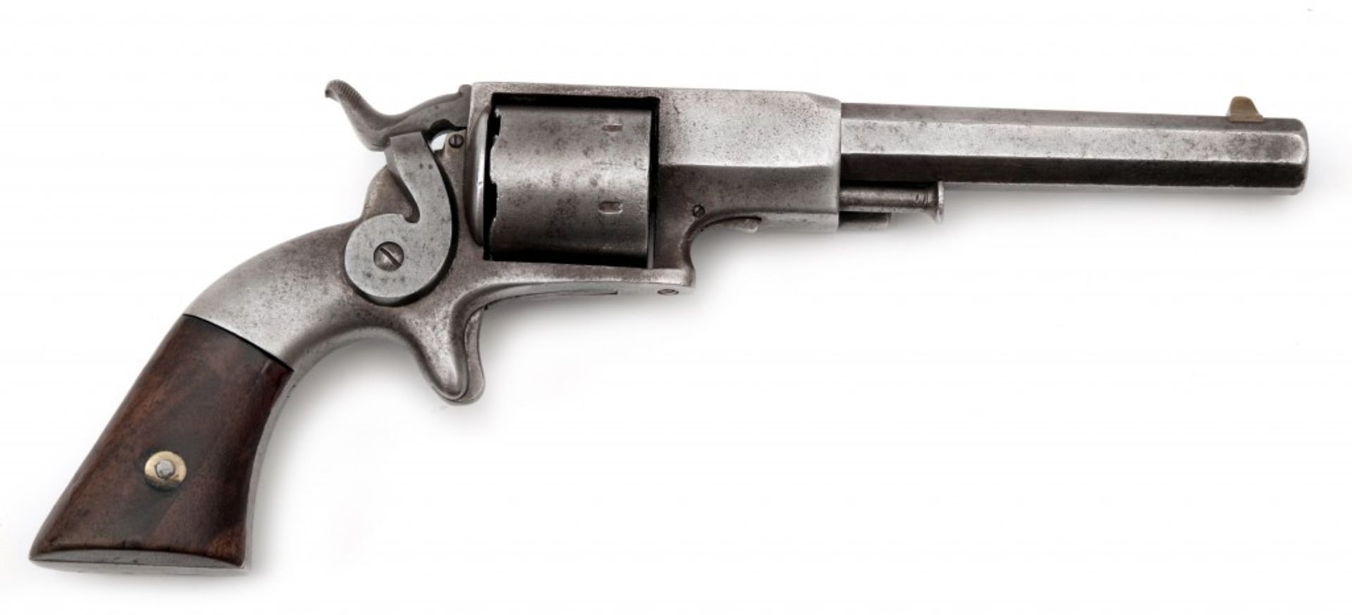 Allen & Wheelock 1st Model Lipfire Side Hammer Revolver - Image 2 of 4