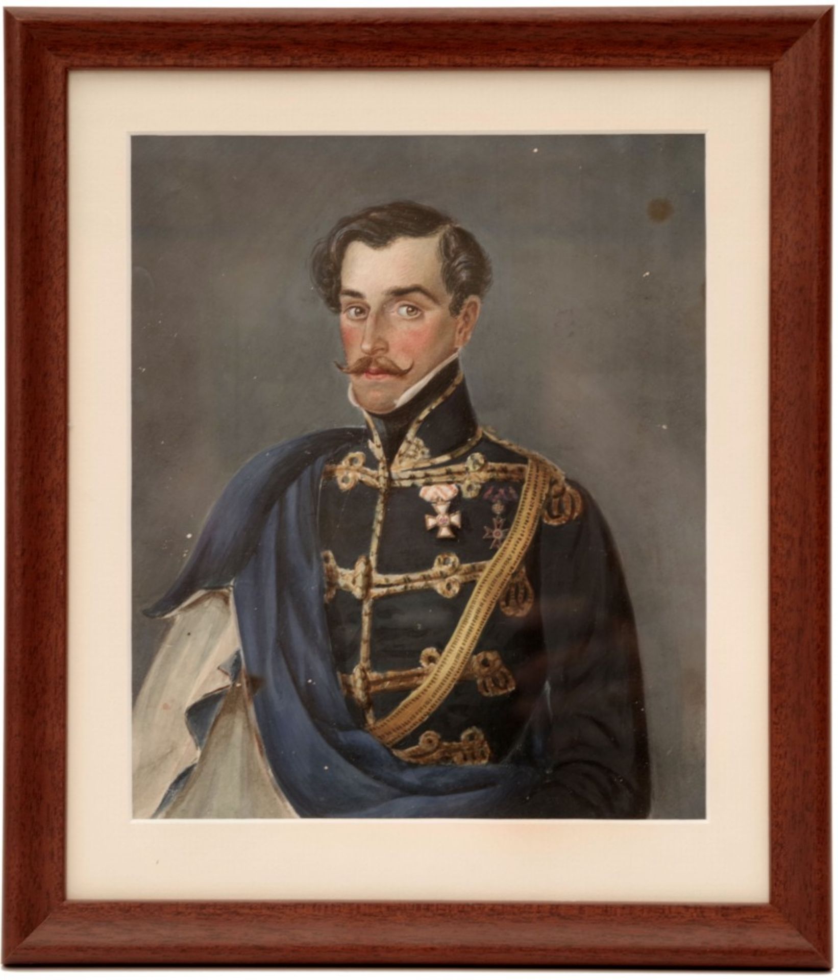 Portrait of an Officer of Hussars