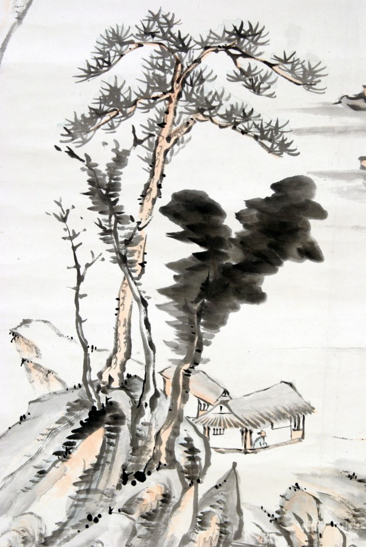 Japanese hanging scroll painting - Bild 3 aus 4