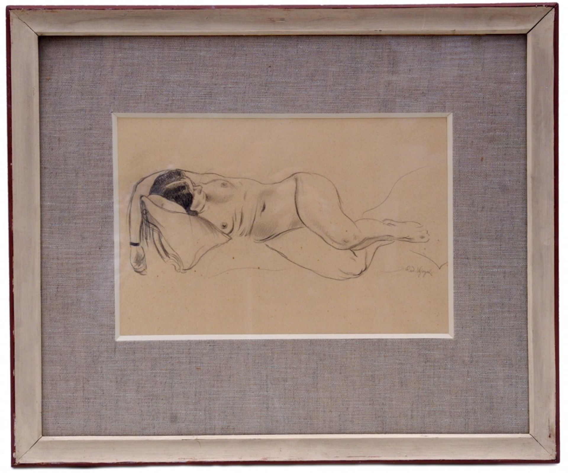 Reclining Nude, Rudolf Vejrych - Image 2 of 6