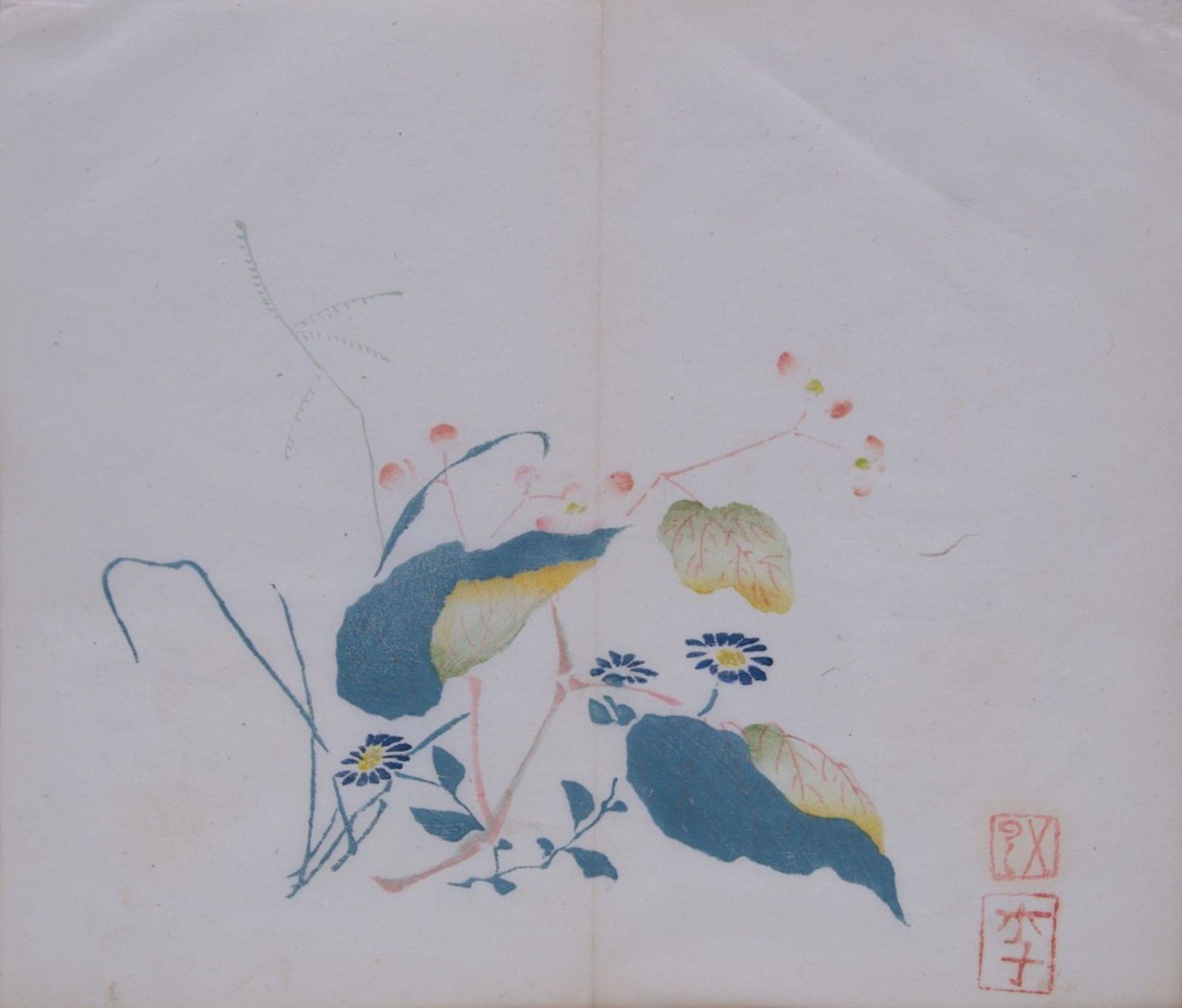 A collection of prints by Hu Zhengyan 胡正言 (1584-1674) - Bild 4 aus 7