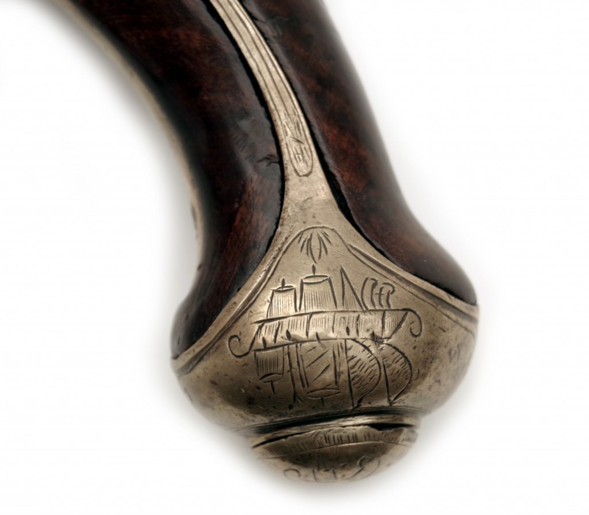 A Flintlock Pistol - Bild 9 aus 9