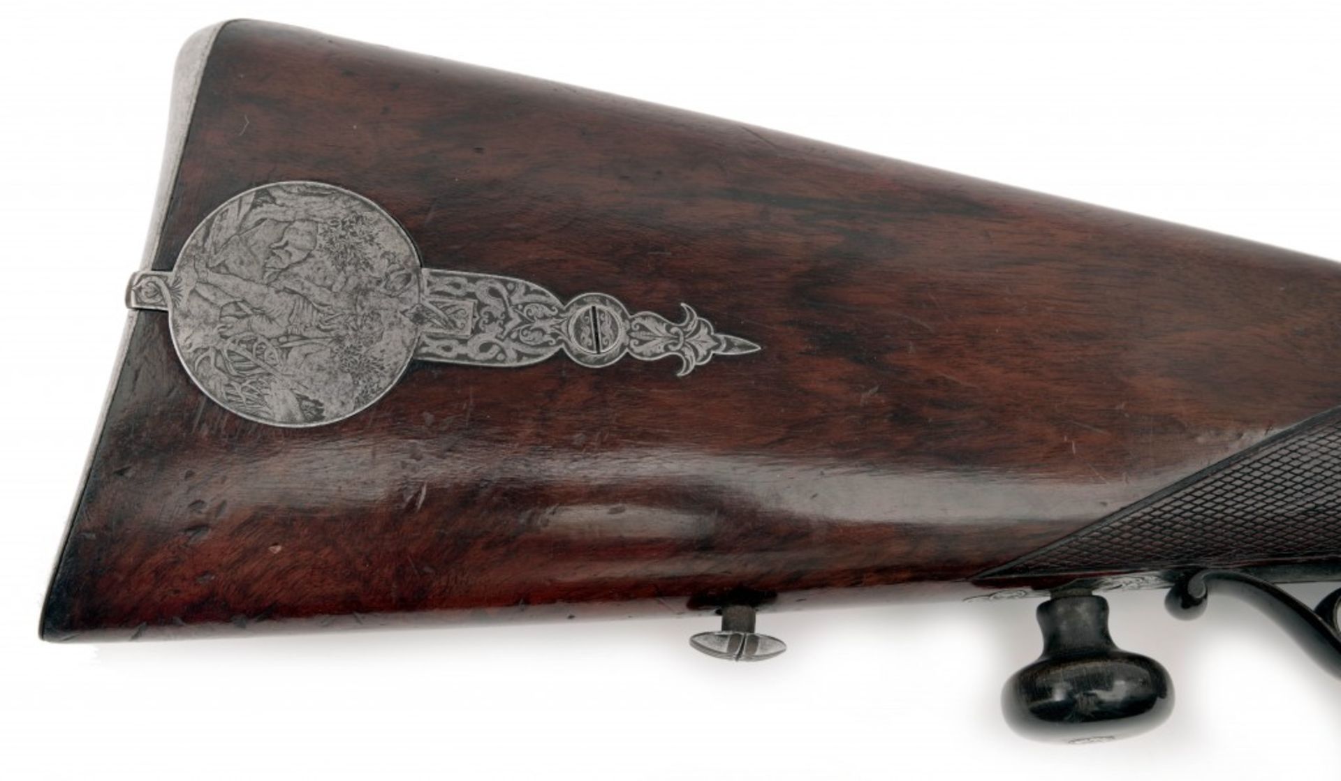 A Percussion Rifle, A. V. Lebeda - Image 8 of 14