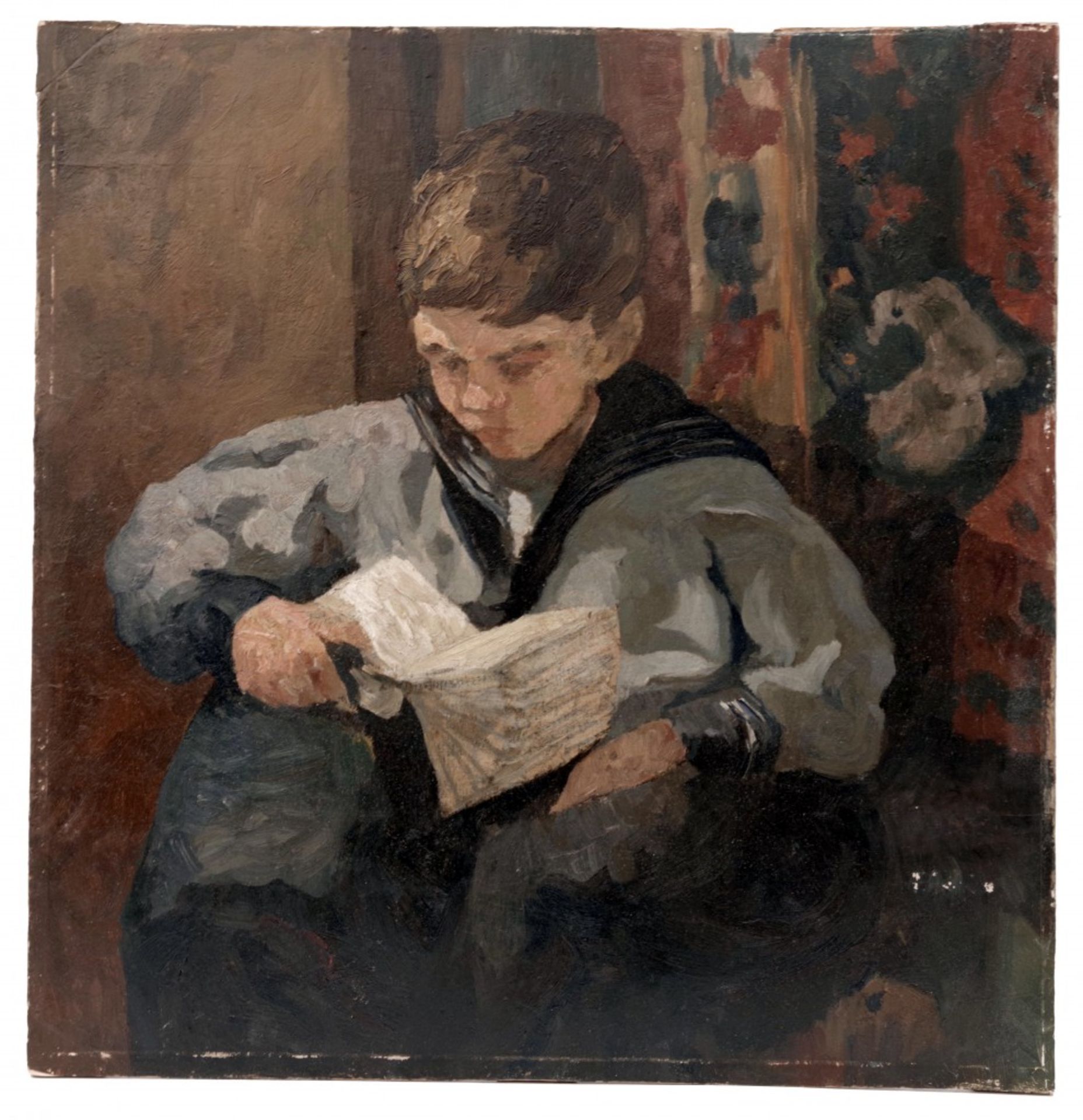 Portrait of a Boy with a Book