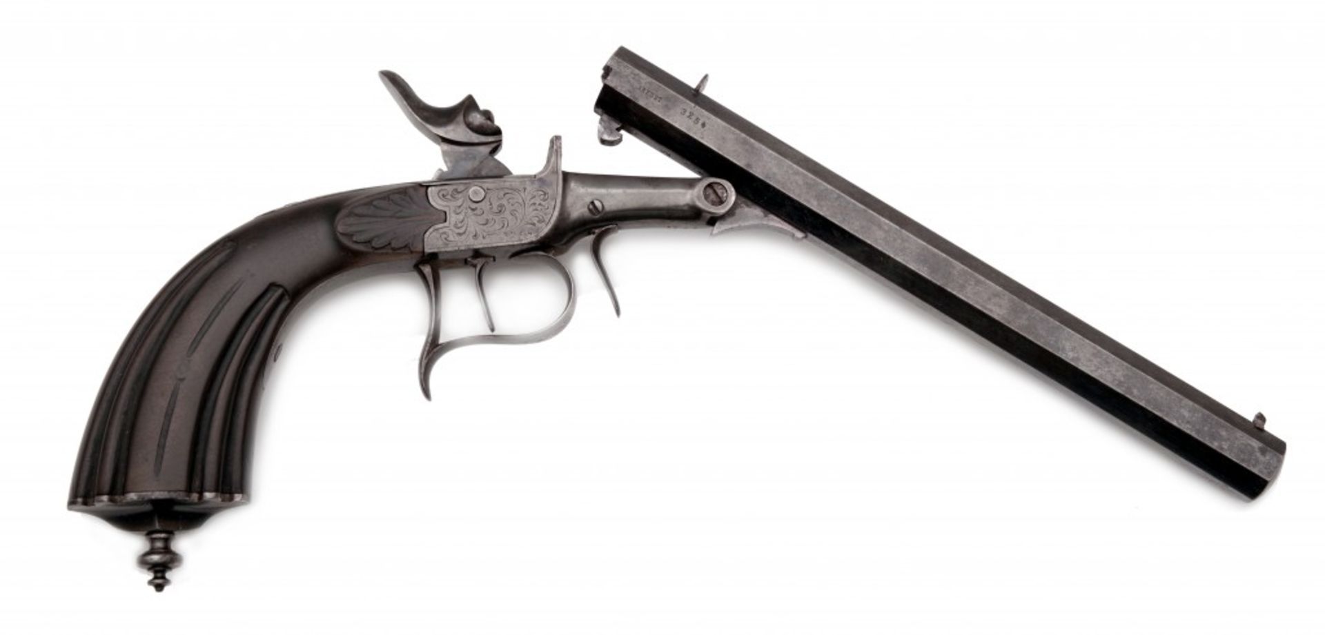 A Cased Saloon Target Pistol System Leclerq - Image 4 of 5