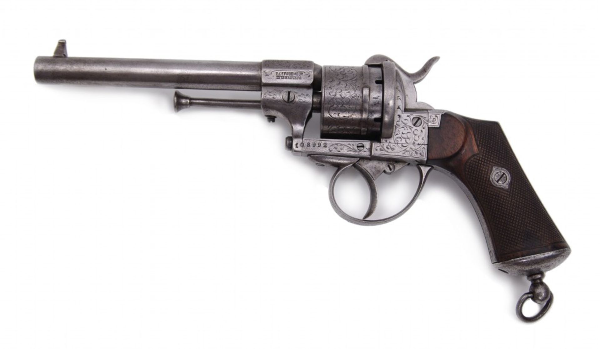A Pinfire Revolver - Image 2 of 5