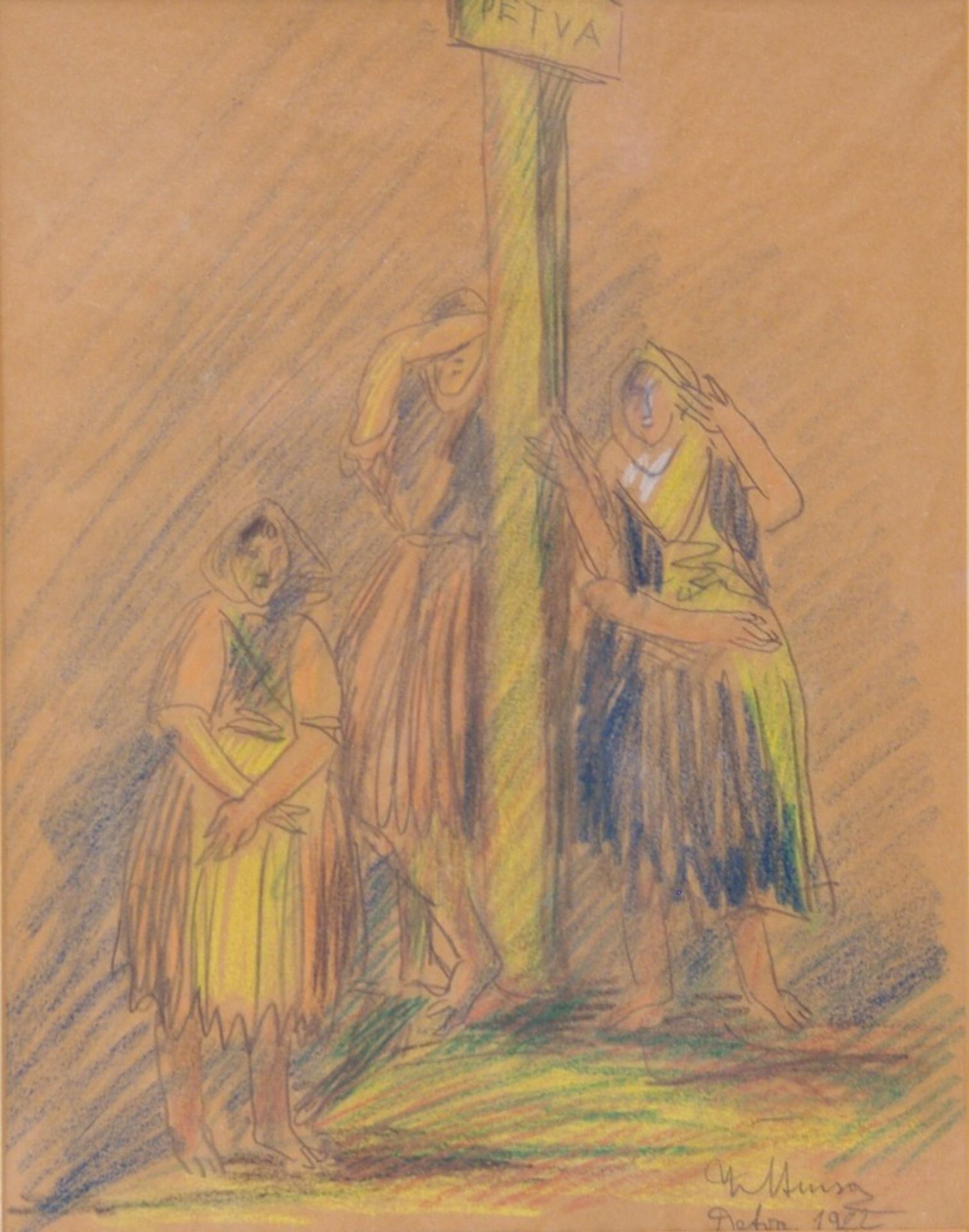 Three native women, Jan Štursa< - Image 2 of 3