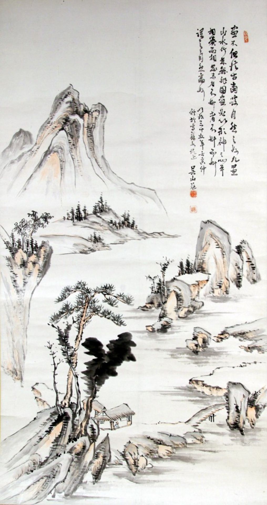 Japanese hanging scroll painting