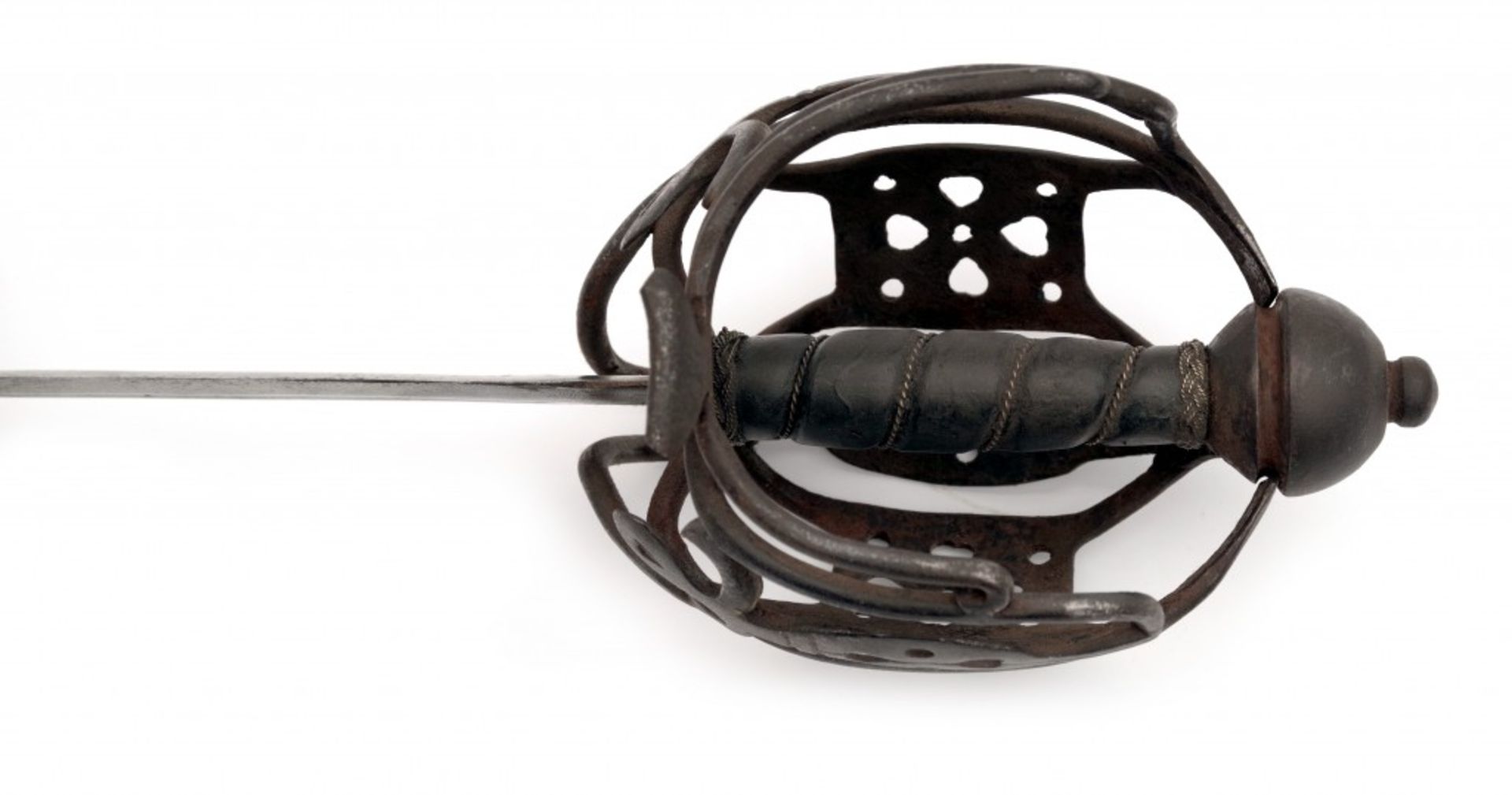 A Scottish basket-hilted broadsword - Image 4 of 7