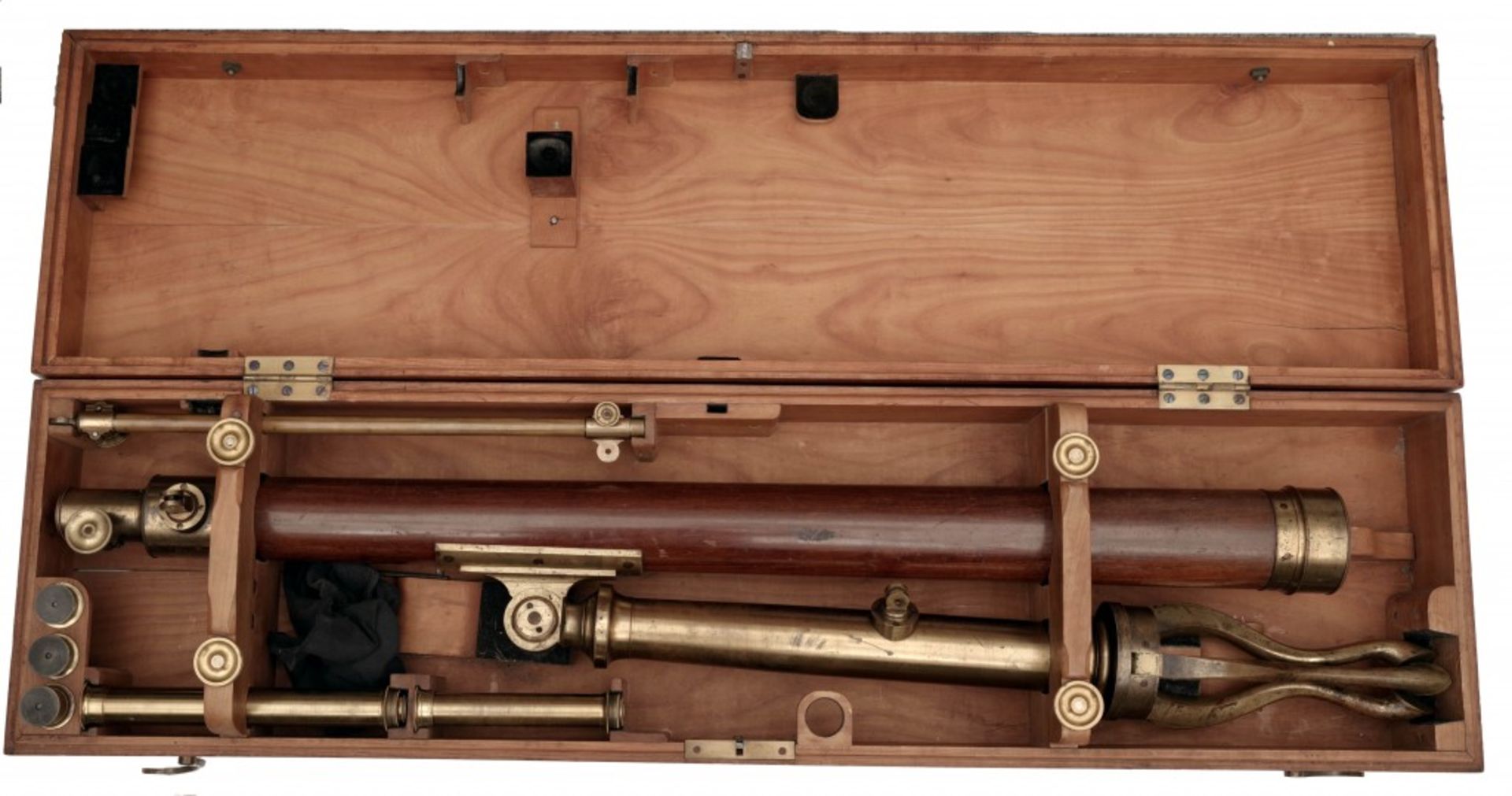 A Cased Telescope on Heavy Tripod by G. & S. Merz - Bild 2 aus 6