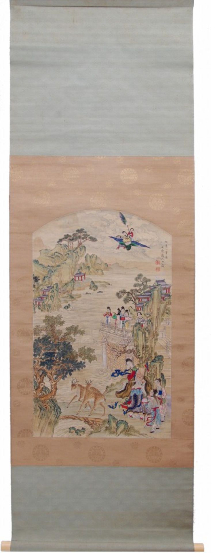 Chinese Hanging Scroll - Bild 2 aus 2