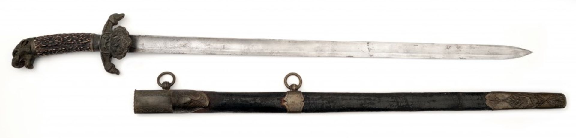 Hunting Dagger (Hirschfanger) - Image 3 of 5