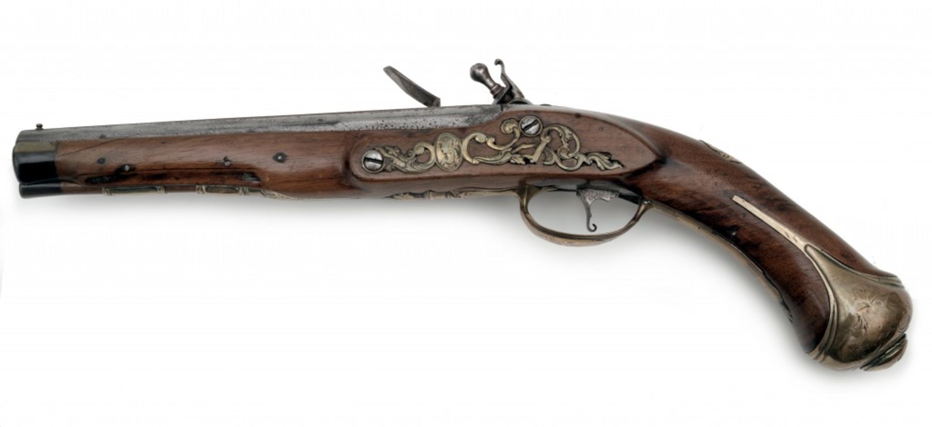 A Flintlock Pistol - Bild 2 aus 4