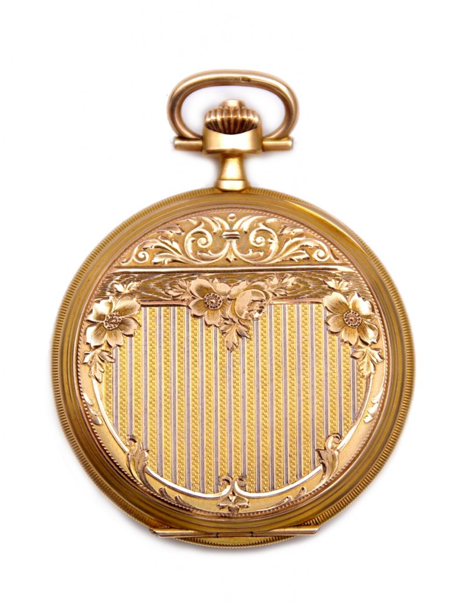 A Savonnette Pocket Watch, Ch. F. Tissot & Fils - Bild 2 aus 5