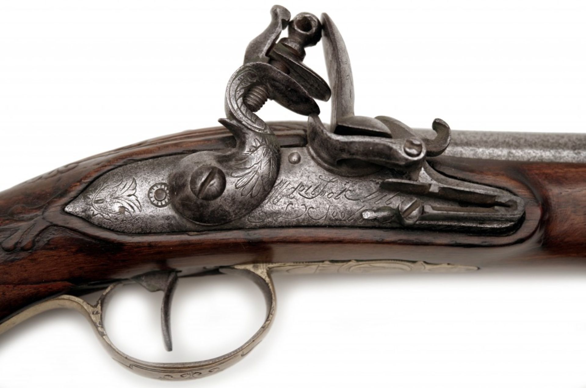 A Flintlock Pistol - Bild 7 aus 9