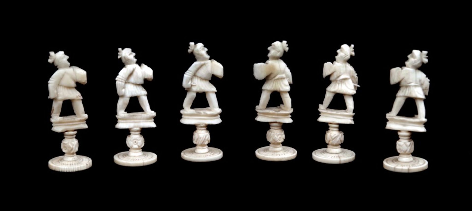 Six Chess Figures - Image 2 of 2