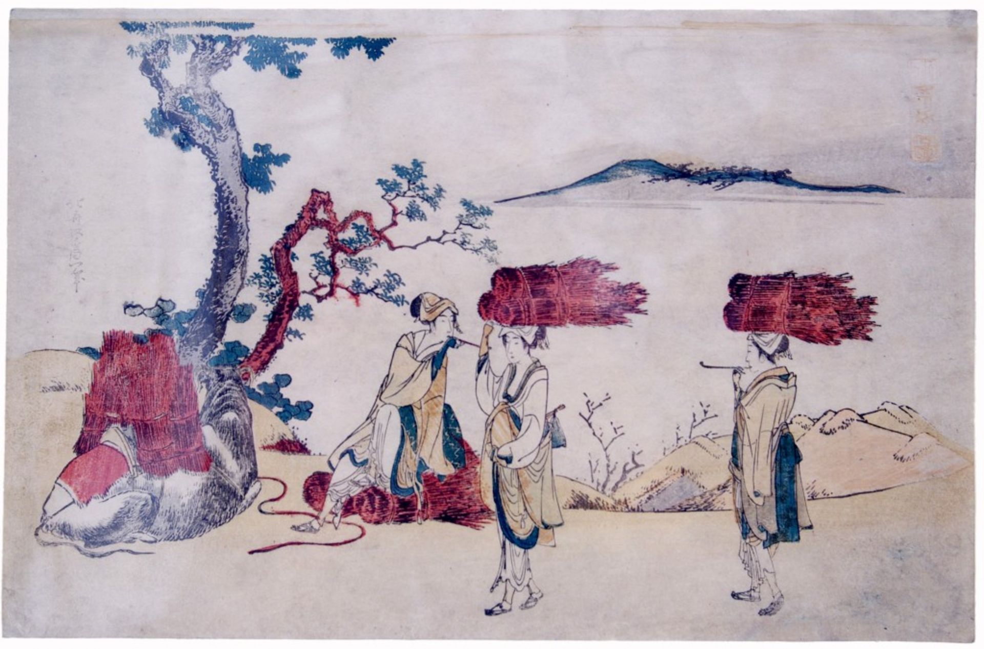A collection of prints by Hu Zhengyan 胡正言 (1584-1674) - Bild 7 aus 7