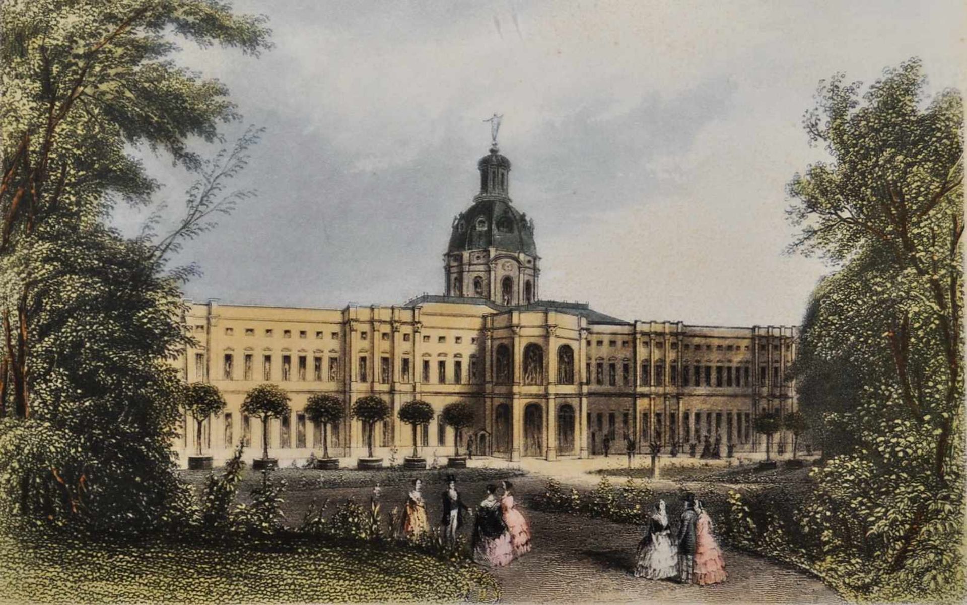 Rosenberg, Jean (1739 Berlin - 1808) und Payne, Albert Henry (1812-1902),Kupferstich, "Stadtplatz - Bild 2 aus 3