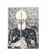 Enrique Ochoa (1891 El Puerto de Santa María - 1978 Palma)Stradivarius, Filzstift auf Papier, 32