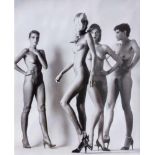 Helmut Newton (1920 Berlin - 2004 Los Angeles)'Walking Women', Offset auf Papier, 1980, 24 cm x 19,5