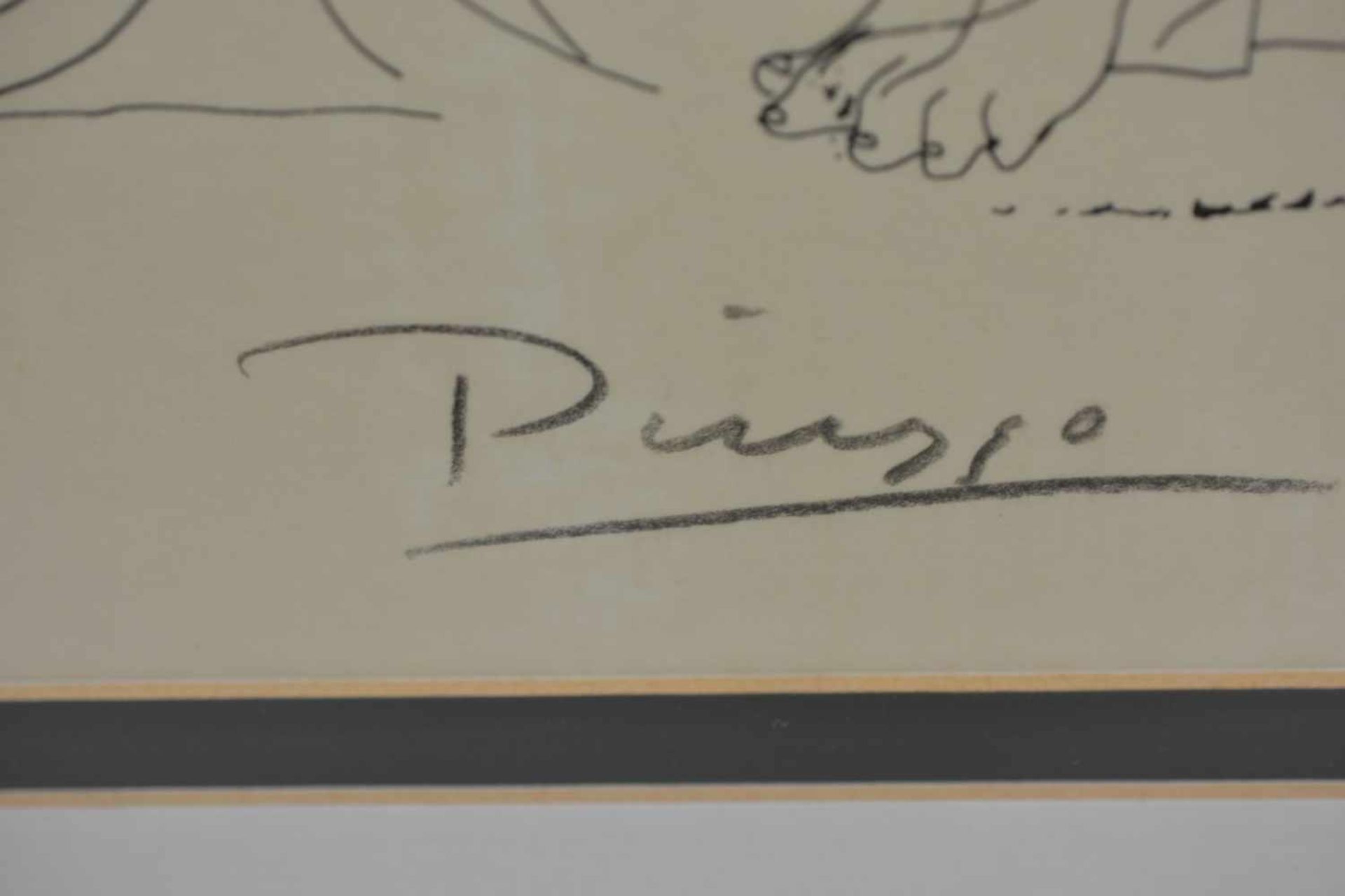 Pablo Picasso (1881 Malaga - 1973 Mougins) (F)Blatt aus der Suite Vollard, Platte 72, Nachdruck - Image 4 of 4