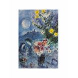 Marc Chagall (1887 Witebsk - 1985 Paul de Vence) (F)'Abenderinnerung - Souvenir d'une soiree',