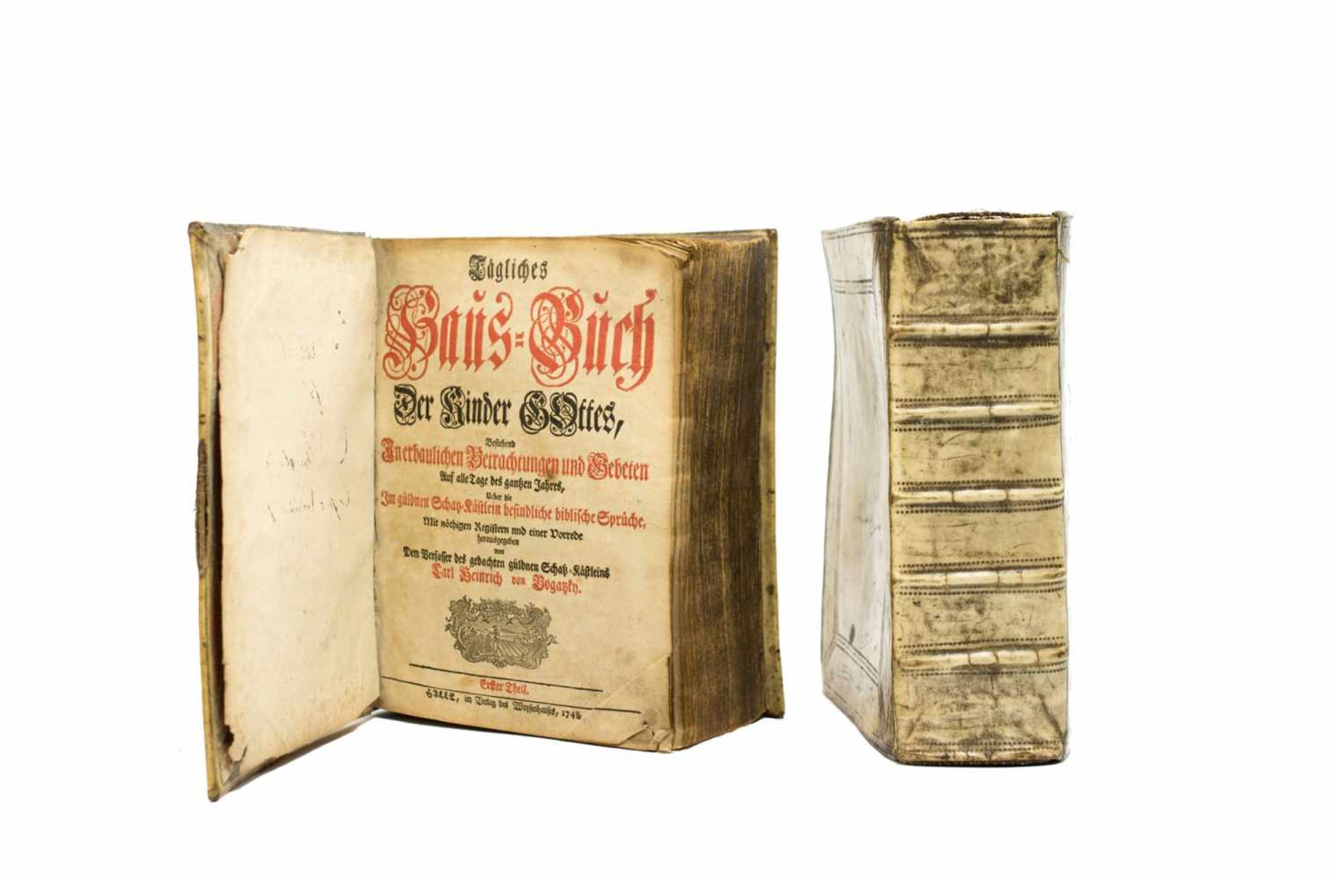 Tägliches Haus-Buch der Kinder GottesErster und Zweiter Theil, Carl Heinrich von Bogatzky (1690-