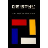 Gerrit Rietveld (1888 Utrecht - 1964 ebenda) (F)Paar Ausstellungsplakate, Offsetlithografie auf