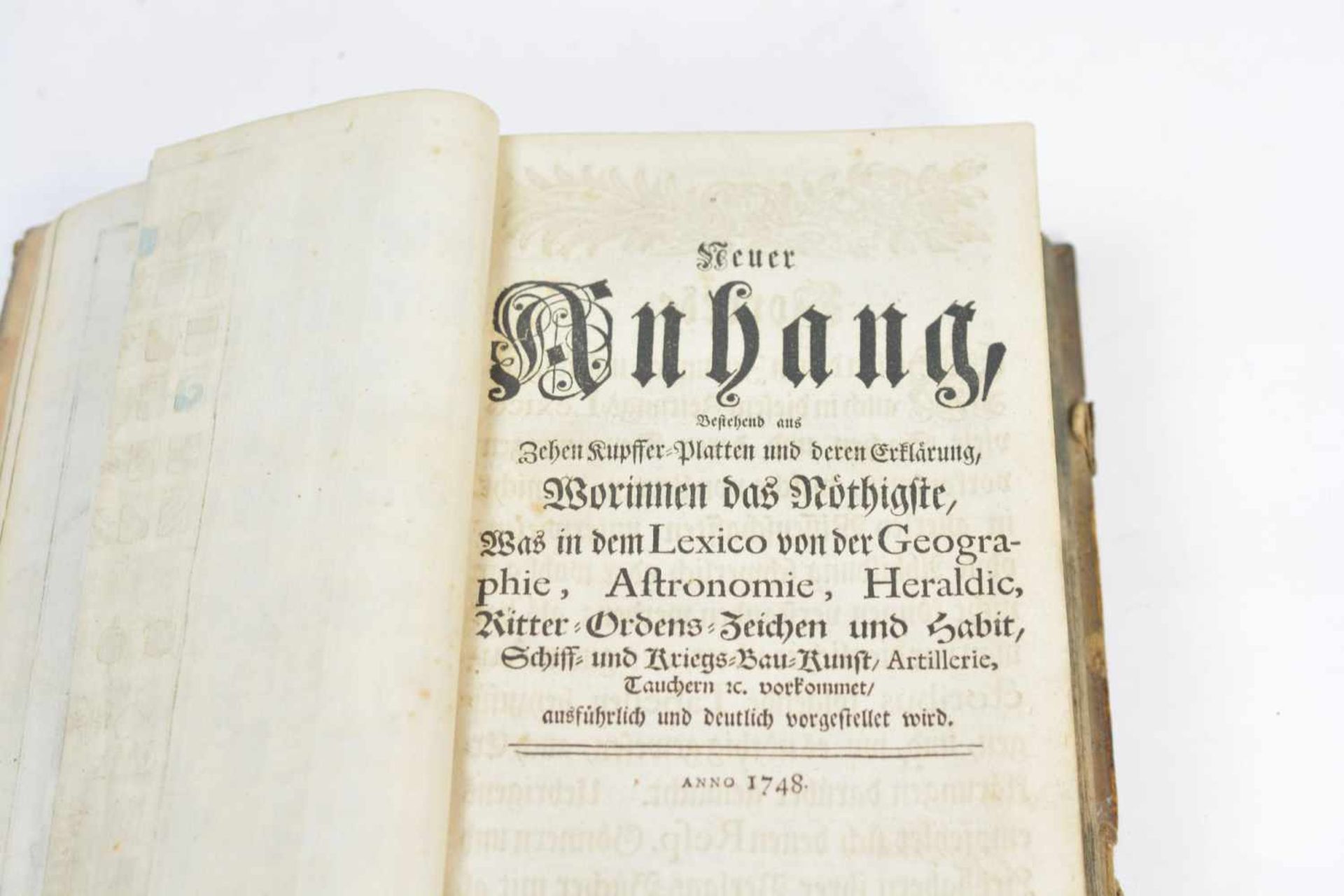 Reales Staats-, Zeitungs- und Conversations-LexiconJohann Hübner (1668-1731), 1748, Verlag Emerich - Bild 5 aus 6