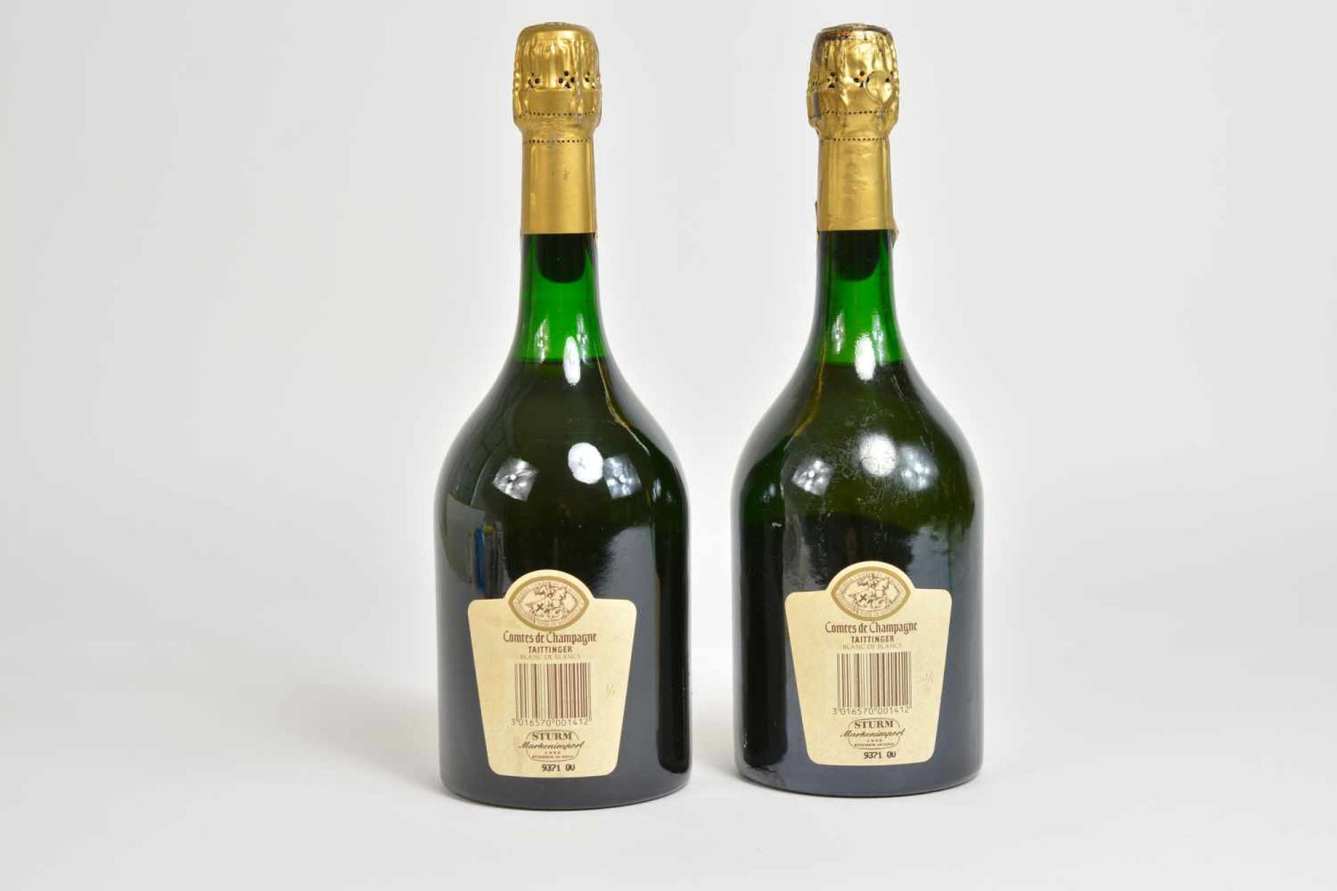 Taittinger - Comtes de Champagne2-tlg., Champagne, Blanc de Blancs Chardonnay, Brut, 1982, 0,75 l, - Image 2 of 2