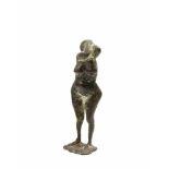 Waldemar Otto (1929 Petrikau) (F)Weiblicher Akt, Bronze, Höhe 17,7 cm, unterseitig I/XX