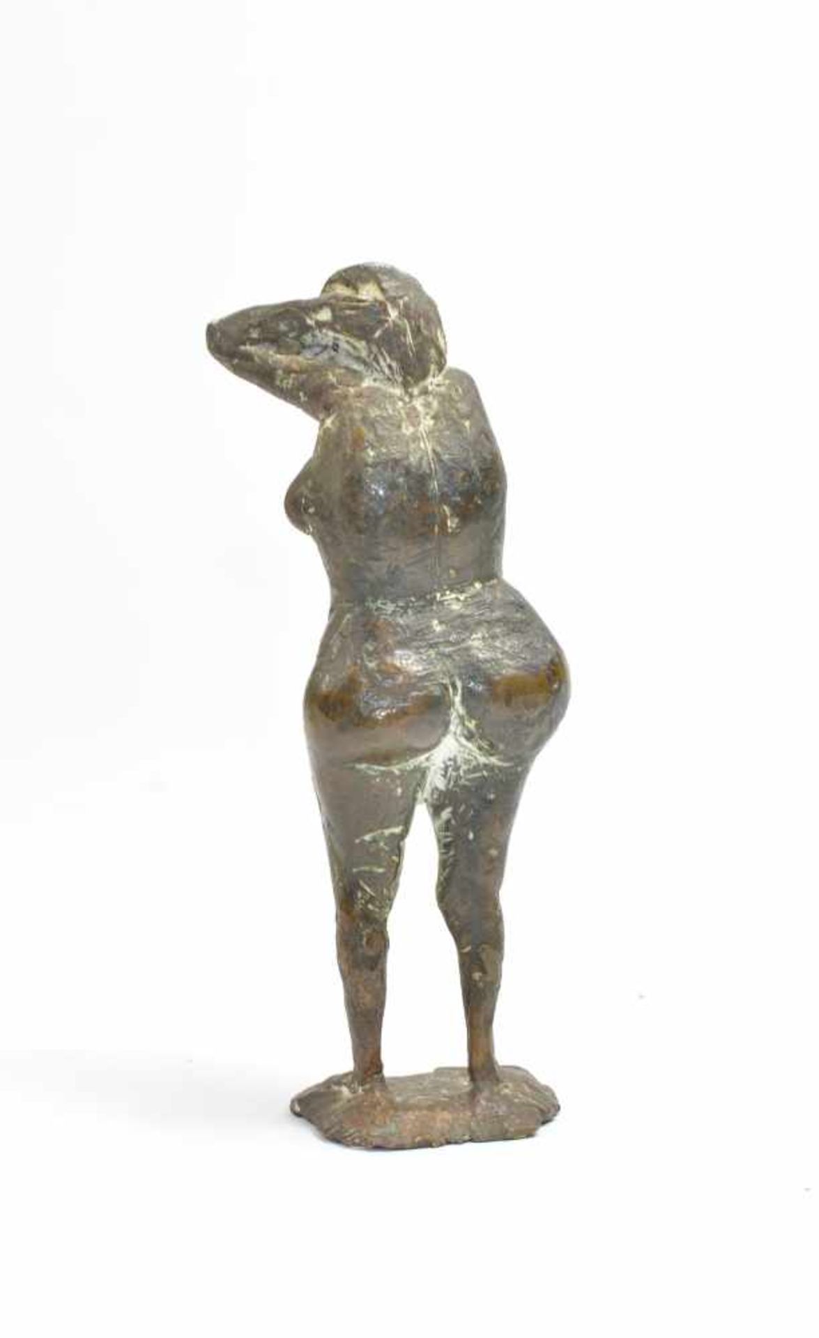 Waldemar Otto (1929 Petrikau) (F)Weiblicher Akt, Bronze, Höhe 17,7 cm, unterseitig I/XX - Image 3 of 3