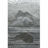 Heinz Mack (1931 Lollar) (F)Entgegengesetzt, Zinkradierung auf Silberplatte, 1974, 40 cm x 27 cm