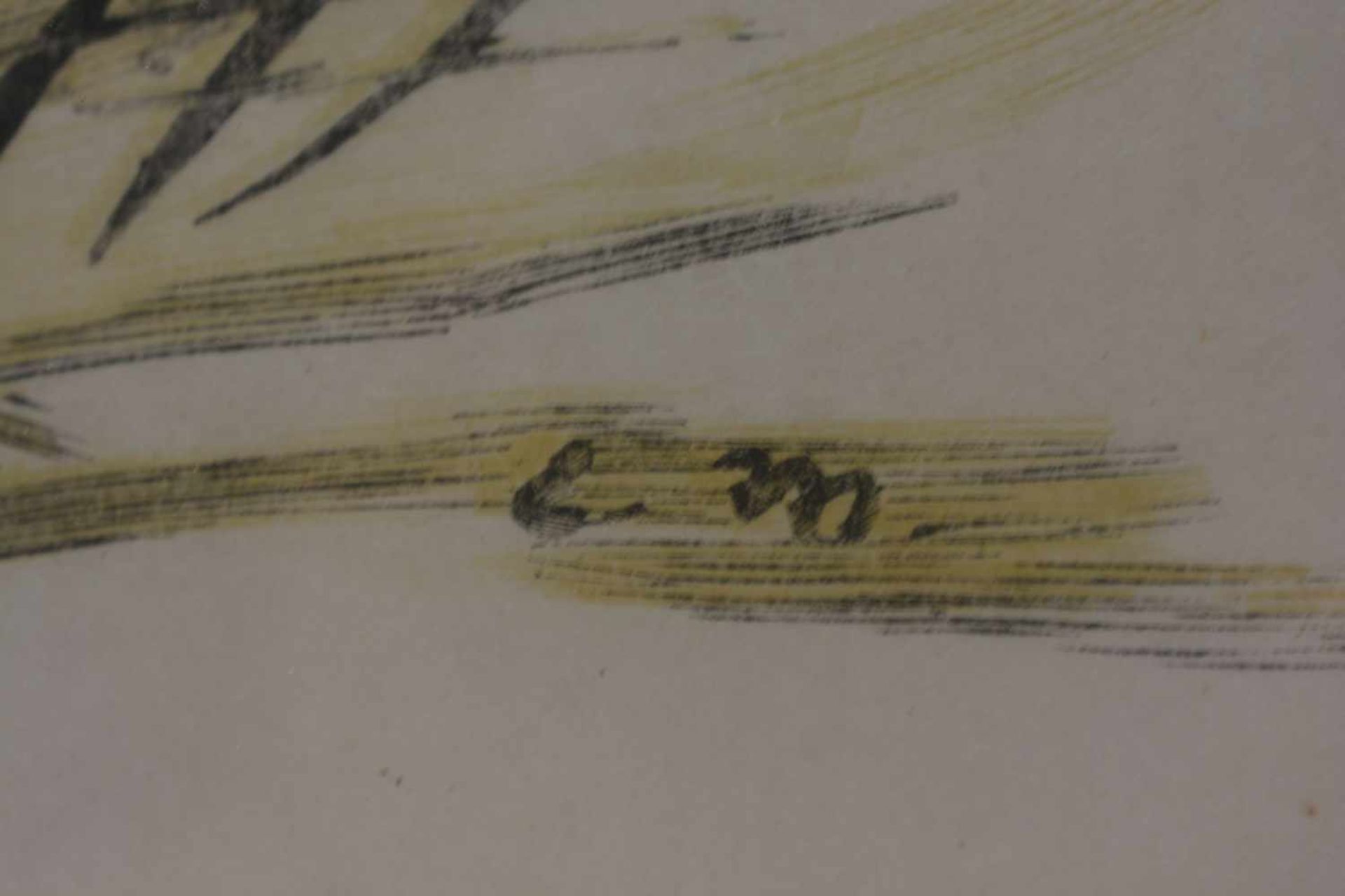 Nach Edouard Manet (1832 Paris - 1883 ebenda)'Olympia', wohl geschaffen von Alfred Prunaire (1837- - Image 2 of 3