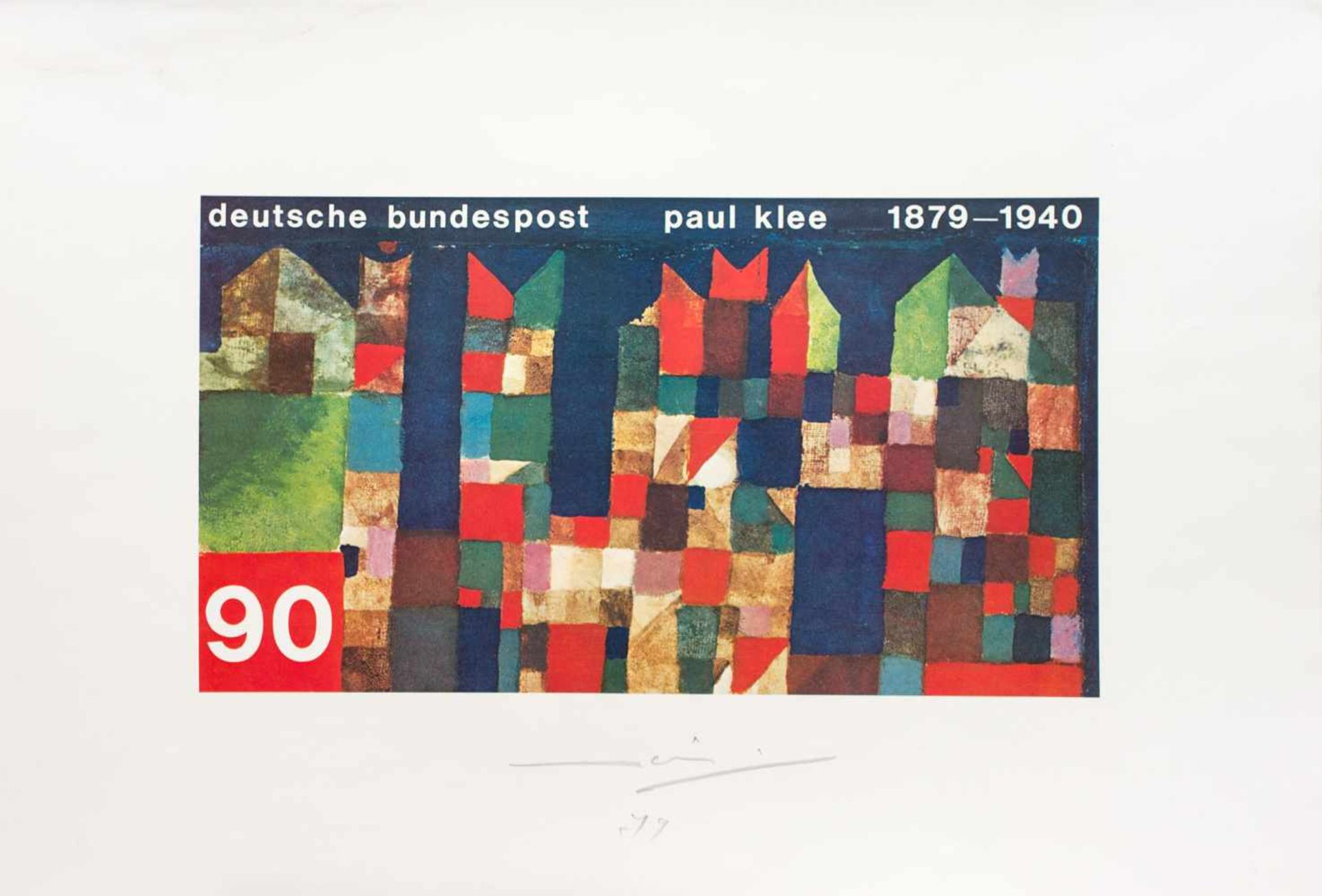 Almir Mavignier (1925 Rio de Janeiro - 2018 Hamburg)5 Entwürfe für Briefmarken zum 100. Geburtstag - Bild 2 aus 5