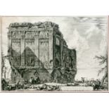 Giovanni Battista Piranesi (1720 Rom - 1778 ebenda)'Tempio antico volgarmente detto della Salute',