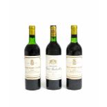 Konvolut Bordeaux-Weine3-tlg., 2 Château Pichon Lalande, 1 Château Haut-Batailley, Bordeaux