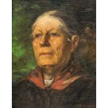 Wilhelm Giesecke (1854 Altona - 1917 Barmen)Porträt einer Dame, Öl auf Leinwand, 43,5 cm x 33,5