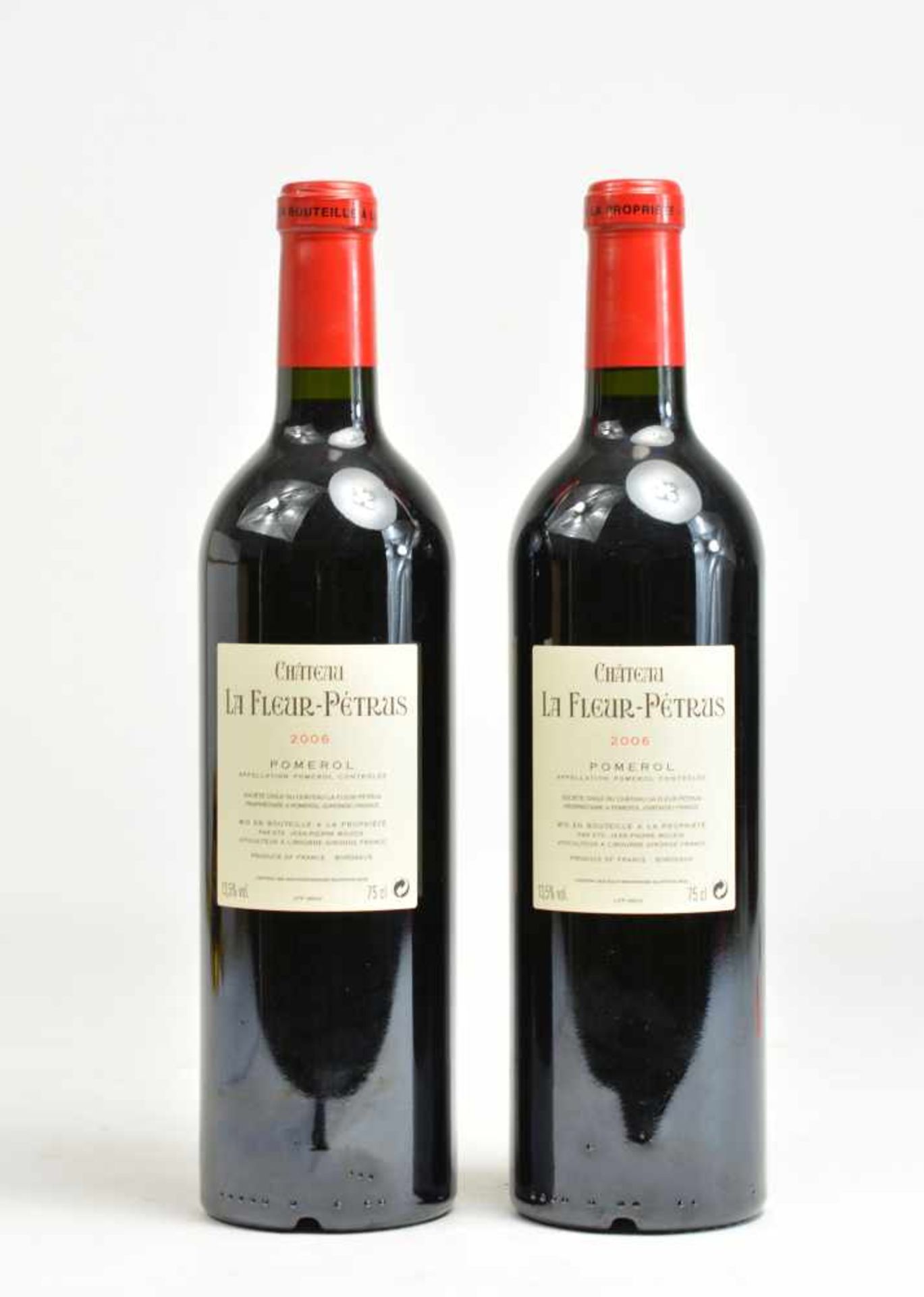 Paar Chateau La Fleur-Petrus2-tlg., Pomerol, Appellation Pomerol Controlée, 2006, 0,75 L, - Bild 2 aus 2