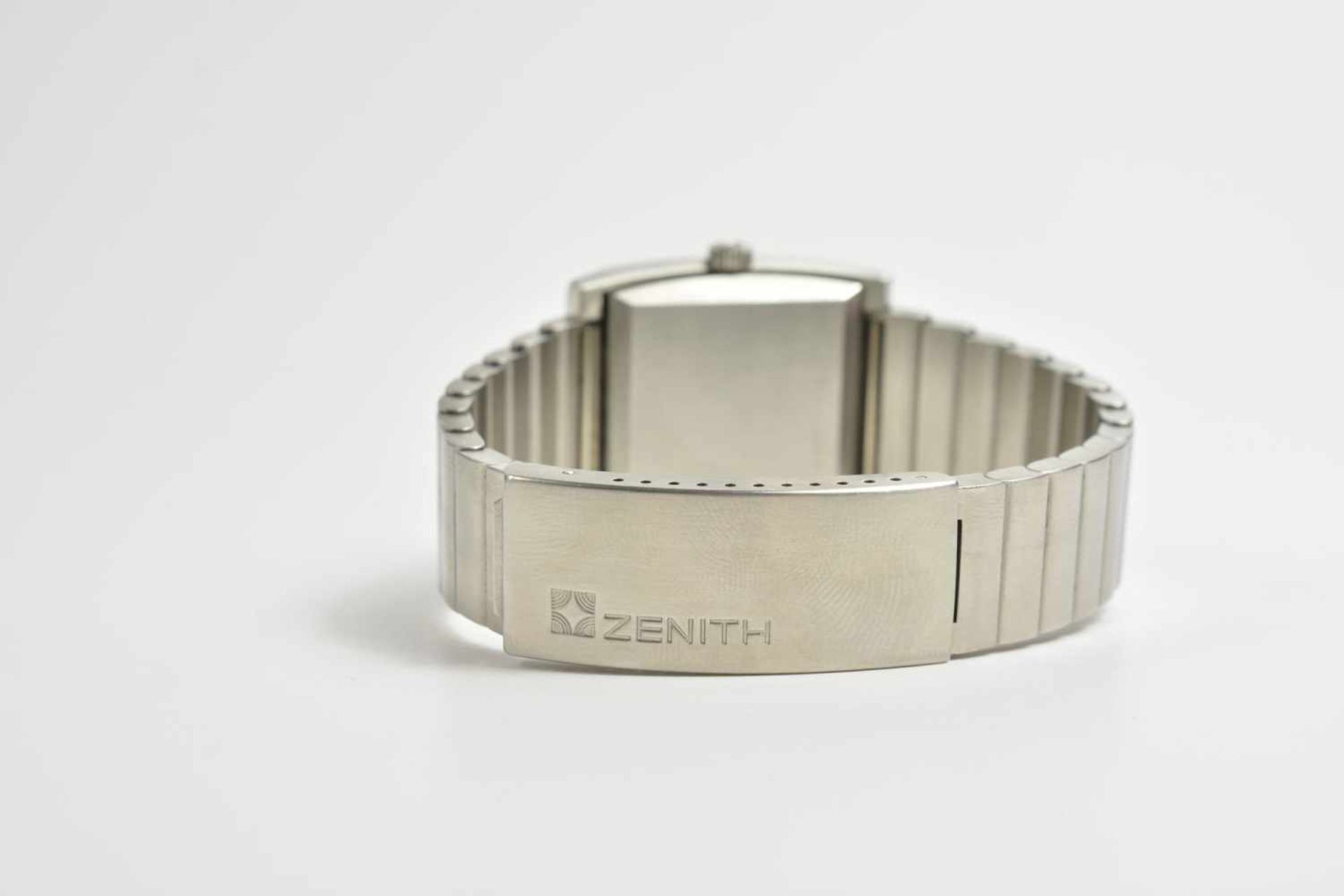 Zenith Defy Square DateAutomatik, Gehäuse Edelstahl, 35 mm x 36 mm, Armband Edelstahl, Original- - Bild 3 aus 4