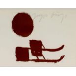 Joseph Beuys (1921 Kleve - 1986 Düsseldorf) (F)'Sonnenschlitten', Farbserigrafie auf Papier, 1982,