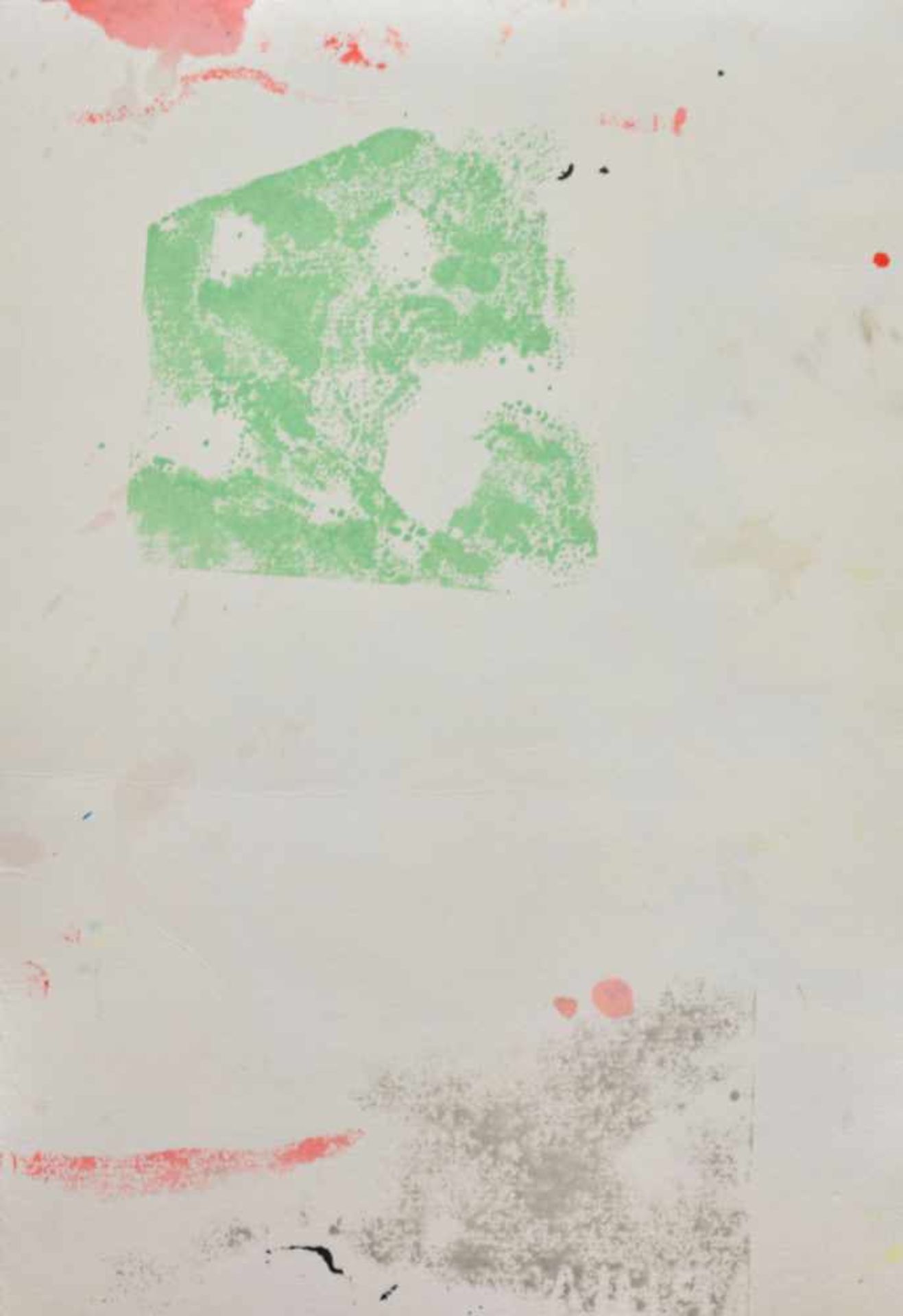 Agenore Fabbri (1911 Barba - 1998 Savona) (F)Abstrakte Komposition mit Reiter, Mischtechnik auf - Image 3 of 3