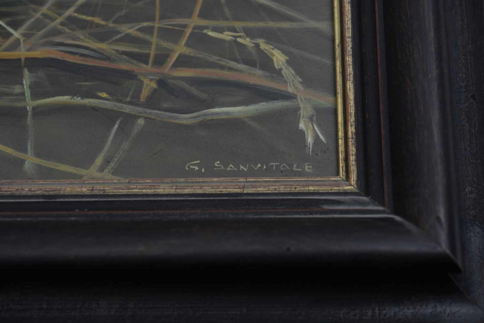 Giovanni Sanvitale (1935 Brescia)Entenfamilie, Öl auf Platte, 30,3 cm x 40 cm, unten rechts - Image 3 of 3