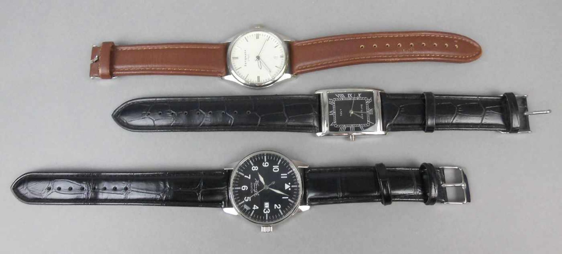 KONVOLUT ARMBANDUHREN / CHRONOGRAPHEN / wristwatches, unterschiedliche Manufakturen und - Image 4 of 5