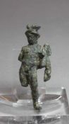 ANTIKE STATUETTE / FIGÜRLICHE BRONZE "HERMES", makedonisch, ca. 5. Jh. v. Chr. (antikes Königreich